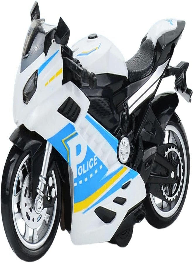 RAMPKD New Toy Kids Sport Motorcycle Toy Pull Back Motorcycle Toys with Music Lighting Motorcycles Toy for Boys Age 3-8 Year Old (Multi)(Sport Bike_R) - Image 2